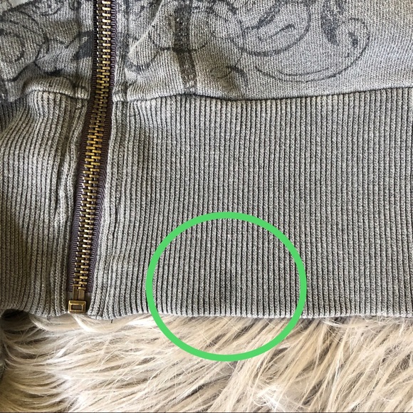 Jansport y2k Michigan State Funnel Neck Zip-Up Jacket, Size Medium - Picture 6 of 6